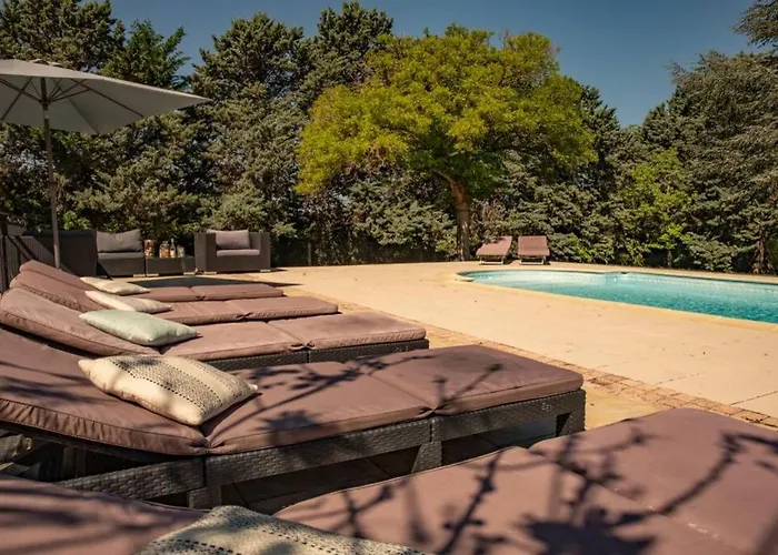 Quiet 50's - 12 P. - Private Park & Pool Vakantiehuis Fourcès