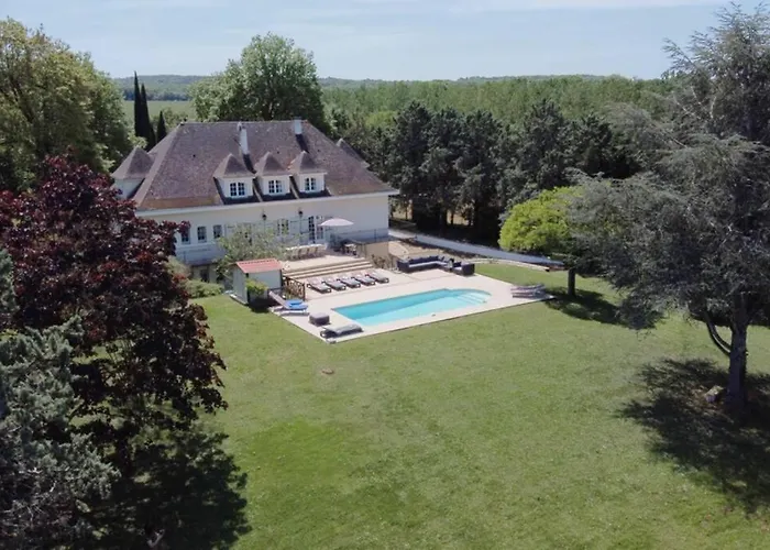 Quiet 50's - 12 P. - Private Park & Pool Fourcès