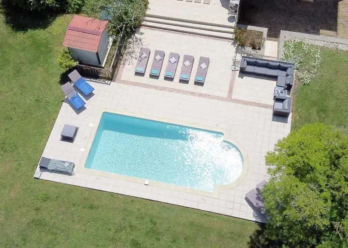 Vakantiehuis Quiet 50's - 12 P. - Private Park & Pool Fourcès